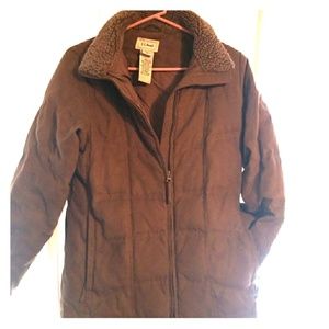 LL bean goose down jacket